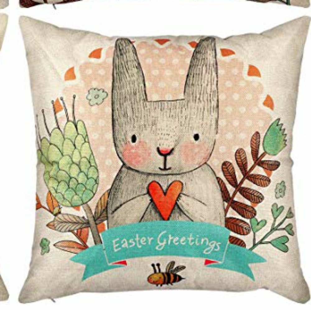 ⭐NEW⭐ - 🐇💐 Easter/Spring Pillow - 18X18